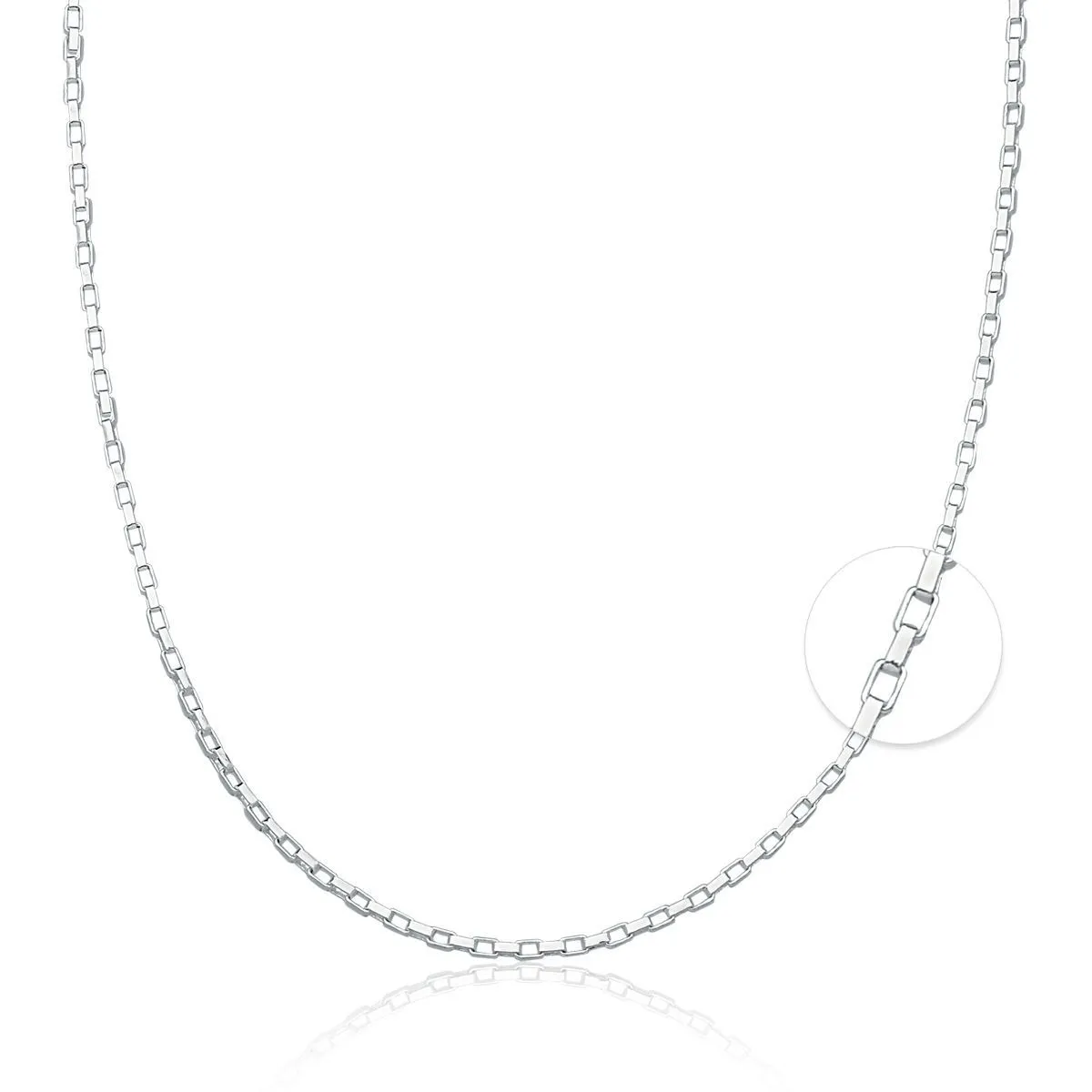 Corrente de Prata Masculina Cartier Cadeado 60cm + Caixinha
